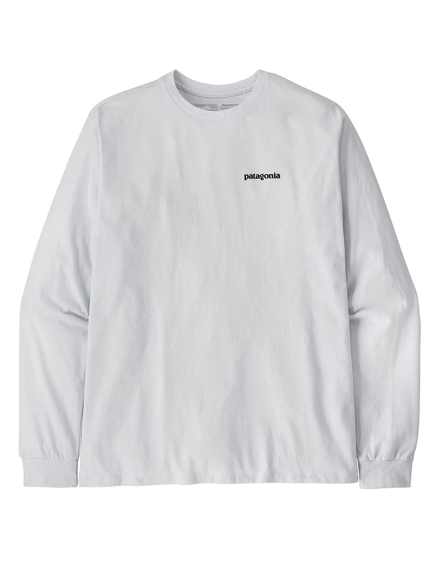 PATAGONIA | Herren Shirt P-6 Logo Responsibili-Longsleeve® | weiss